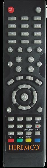 Hiremco Korax Mini HD Hometech Uydu Alıcı Kumandası