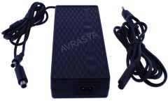 Scooter Şarj Adaptörü 42 Volt 3 Amper Çift Çıkışlı Hızlı Şarj Özellik