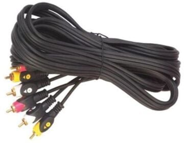 3 RCA 3 RCA 5 Metre Kablo