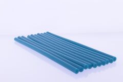 Winnboss Sıcak Silikon Mum Çubuk Mavi - Kalın 11x300mm 10*lu Paket