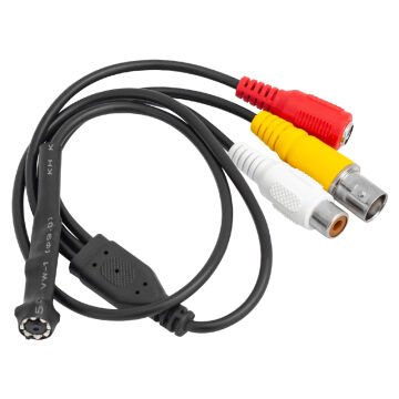 PowerMaster PM-19307 2mp 3.7mm 1080p 2000 TVL Analog CVBS Yuvarlak Mini Tip Mikrofonlu Kamera