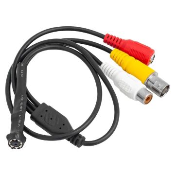 PowerMaster PM-19307 2mp 3.7mm 1080p 2000 TVL Analog CVBS Yuvarlak Mini Tip Mikrofonlu Kamera