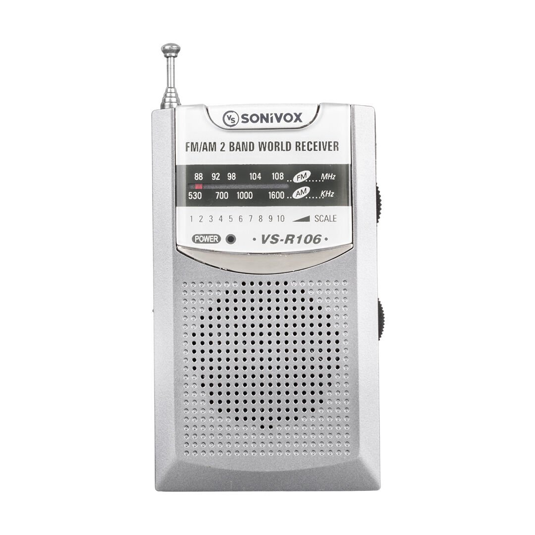 Sonivox VS-R106 Analog Radyo Gri Renk