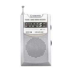 Sonivox VS-R106 Analog Radyo Gri Renk