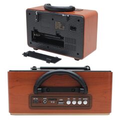 EVERTON RT-851BT USB/SD/FM/BLUETOOTH DESTEKLİ NOSTALJİK RADYO