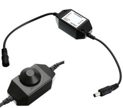Powermaster DC12V-DC24V 2A Tek Renkli Şerit Led Dimmer Işık Şiddeti Kontrolü