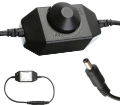 Powermaster DC12V-DC24V 2A Tek Renkli Işık Şiddeti Kontrolü Şerit Led Dimmer PM-4612