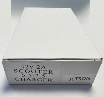 Scooter Şarj Cihazı 42V2Amp Adaptör 5,5x2,5MM Uç A Kalite Jetson