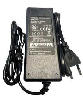 Scooter Şarj Cihazı 42V2Amp Adaptör 5,5x2,5MM Uç A Kalite Jetson