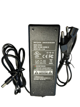 Scooter Şarj Cihazı 42V2Amp Adaptör 5,5x2,5MM Uç A Kalite Jetson