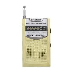 Sonivox VS-R106 Analog Radyo Gold Renk