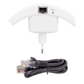 PowerMaster LV-WR01T 2.4Ghz 300Mbps 1 Port Access Point Repeater AP Bridge