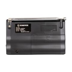 Sonivox VS-R3 Analog Radyo Siyah Renk