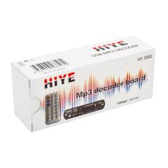 HIYE HY-3500 MİKROFONLU OTO TEYP USB/SD/BLUETOOTH-KUMANDA 12V OTO TEYP ÇEVİRİCİ DİJİTAL PLAYER BOARD