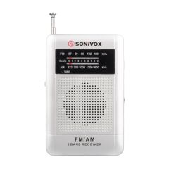 Sonivox VS-R115 Analog Radyo Gümüş Renk