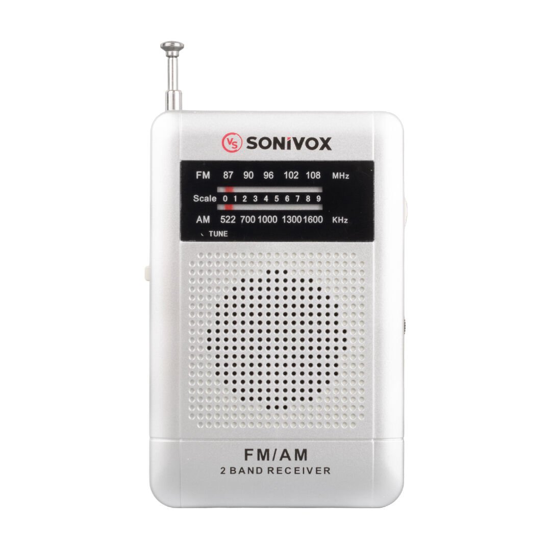 Sonivox VS-R115 Analog Radyo Gümüş Renk