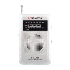 Sonivox VS-R115 Analog Radyo Gümüş Renk