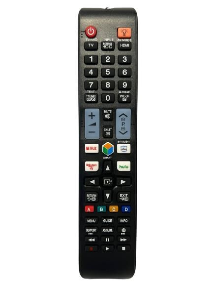 Samsung ile Uyumlu Lcd Led Netflix Prime Video Rakuten Hulu Özellikli Tv Kumandas