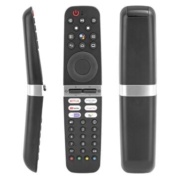 Arçelik A40 D 695 B / Beko Pro B65 C Ses Komutlu Netflix-Prime Video-Beinconnect-Google Play-Youtube-Tv+ Tuşlu Lcd Led Tv Kumanda