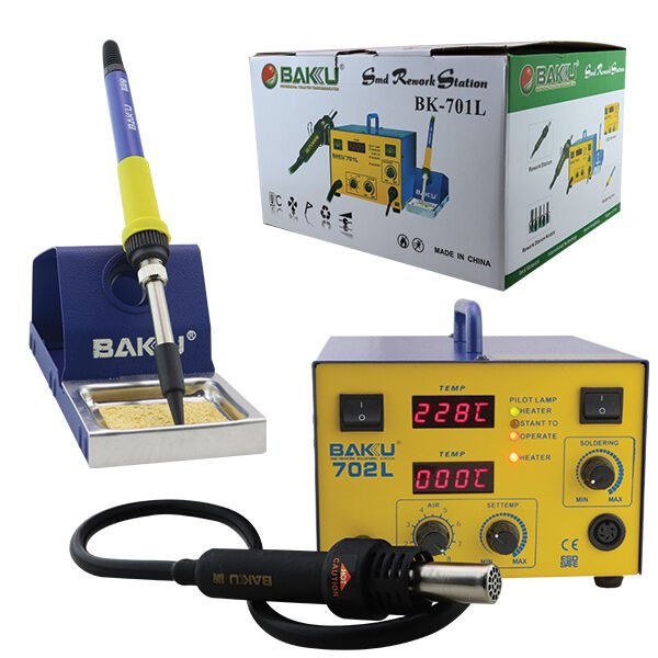 BAKU BK-702L ISI AYARLI+ÜFLEMELİ DİJİTAL HAVYA