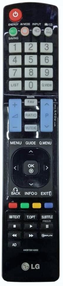 LG AKB72914202 Orjinal Kumanda Lcd Led Tv Kumandası