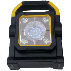 POWERMASTER HC-7078-D TAŞINABİLİR 3 ÇALIŞMA MODLU 32 SMD LEDLİ TAŞINABİLİR ŞARJLI SOLAR LAMBA
