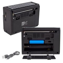 EVERTON RT-872 SOLAR PANELLİ MÜZİK KUTUSU USB/SD/FM/SW