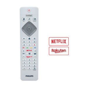 Philips Ambilight Netflix-Rakuten Tuşlu Beyaz  LCD- LED TV Kumanda