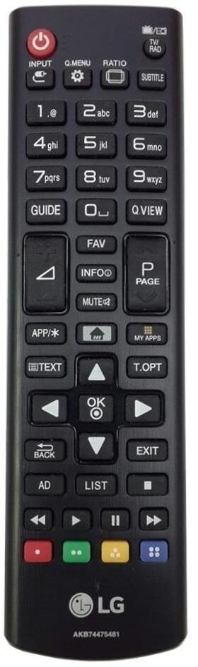 LG AKB74475481 Orjinal Kumanda Lcd Led Tv Kumandası