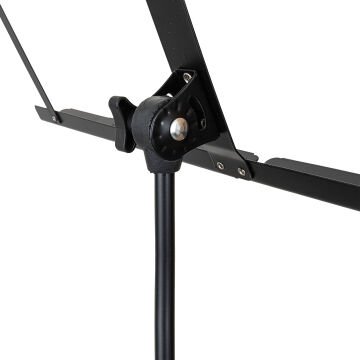 Magicvoice MV-19497 Orkestra Tipi Nota Sehpası Metal Katlanır Perfore Tabla Sayfa Tutuculu (50-150CM)