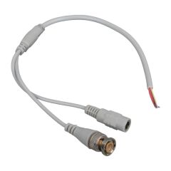 BNC GÜVENLİK KABLOSU DC DİŞİ JACK 5.5*2.1 (20'Lİ PAKET)