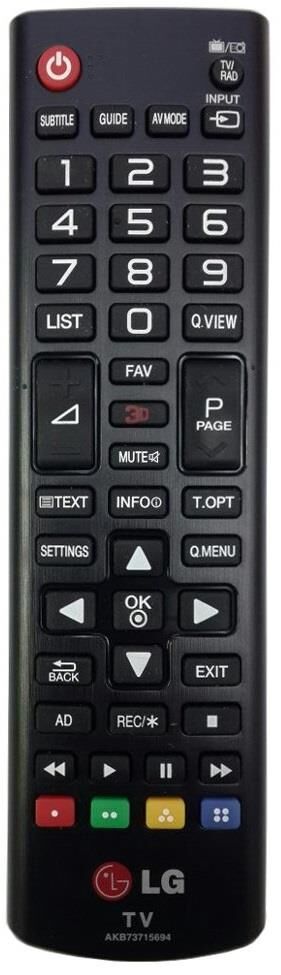 LG AKB73715694 Orjinal Kumanda Lcd Led Tv Kumandası