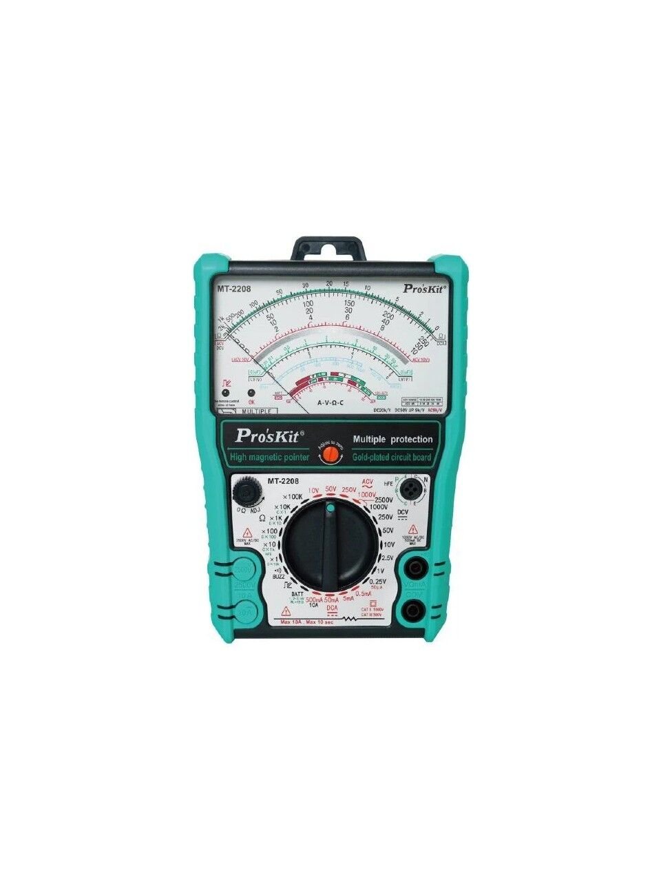 Proskit MT-2208 Korumalı Analog Multimetre