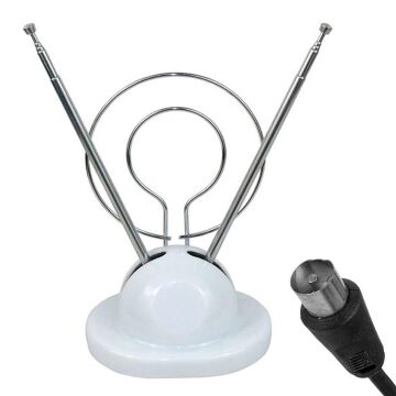 V ANTEN SEHPALI BEYAZ (10'LU PAKET)