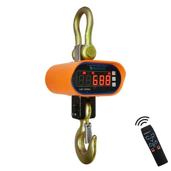 OCS-K Dijital Vinç Baskülü - Hassasiyet: 1 Kg. Max: 3 Ton