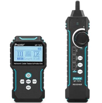 Proskit MT-7076 LCD Network Kablo Test Cihazı