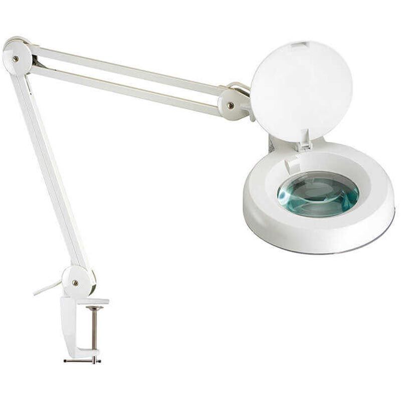 TTECHNIC 8066D-1C 3 DİOPTER SİMİT FLORASANLI MASA ÜSTÜ AKROBAT BÜYÜTEÇ LAMBA