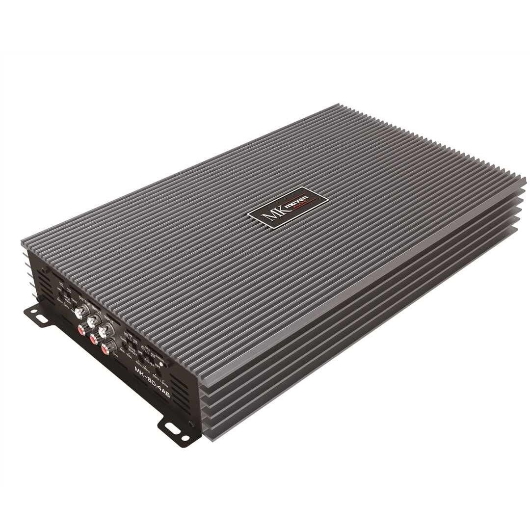 MK Maven Klang MK-80.4AB Stereo 4 Kanal MAX 4000W Bridge Destekli Class AB Oto Amfisi (Amplifikatör)
