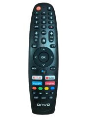 Onvo Profilo Netflix Youtube Google Play Prime Video Tuşlu Lcd Led Tv Kumanda