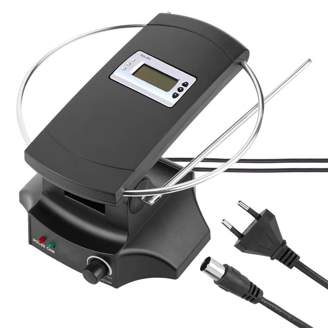 PowerMaster SG-029A Saatli UHF-VHF TV Üstü Anten İç Mekan TV Anteni