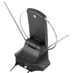 PowerMaster SG-029A Saatli UHF-VHF TV Üstü Anten İç Mekan TV Anteni