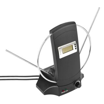 PowerMaster SG-029A Saatli UHF-VHF TV Üstü Anten İç Mekan TV Anteni