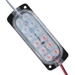 POWERMASTER PARLAK YANIP SÖNEN KIRMIZI/ MAVİ MODÜL LED 2835 24 VOLT 1.2 WATT (20 ADET)