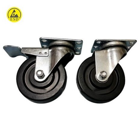 Antistatik ESD Tekerlek 125mm Çap MX-B04-C-P_5