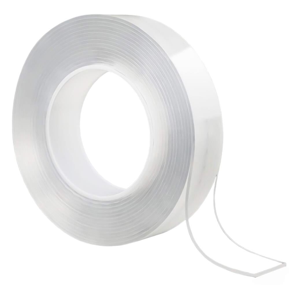 Sunup SN-14654 30mm 2 Metre Çift Taraflı Nano Teknoloji Süper Yapıştırıcı Şeffaf Bant