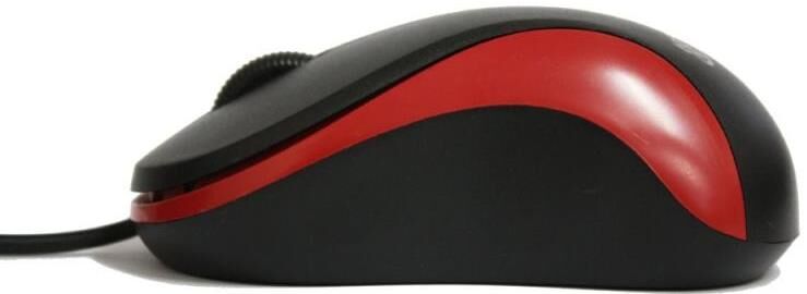 Valx Kablolu Optik Avuç İçi Mause - Kırmızı