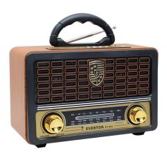 EVERTON RT-862BT USB/SD/FM/BLUETOOTH DESTEKLİ KUMANDALI NOSTALJİK RADYO