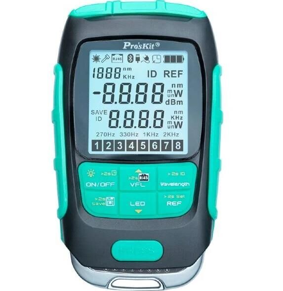 Proskit MT-7615 Fiber Optik Dijital Güç Ölçüm Cihazı