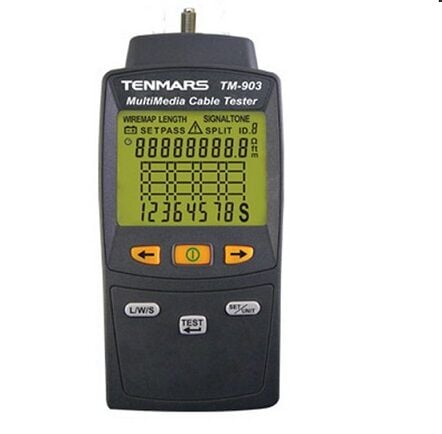 Tenmars TM-903 Multimedya LAN Kablo Test Cihazı,Kablo Bulucu,Kablo İzleyici