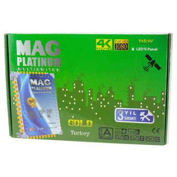 Mag Platinum 10-8 Kaskatlı Uydu Santrali